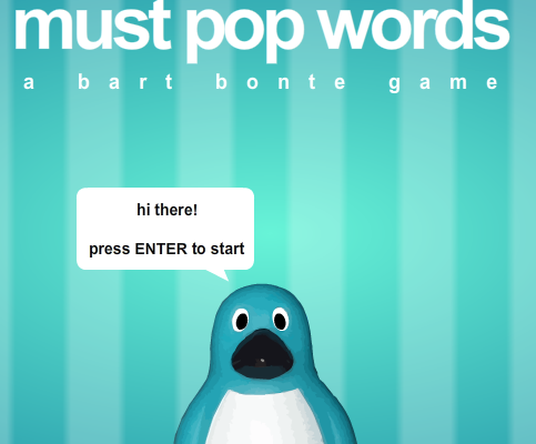 must pop words by Bart Bonte