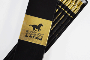 Palomino Blackwing pencils in a box